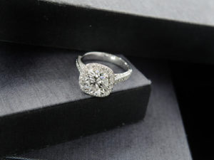 Diamond Band Engagement Rings